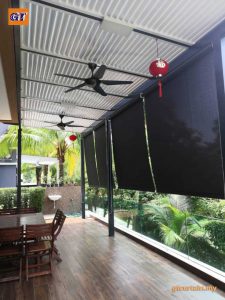 Custom Made Outdoor Blinds Supplies In Selangor | GT Curtain Concept Sdn Bhd